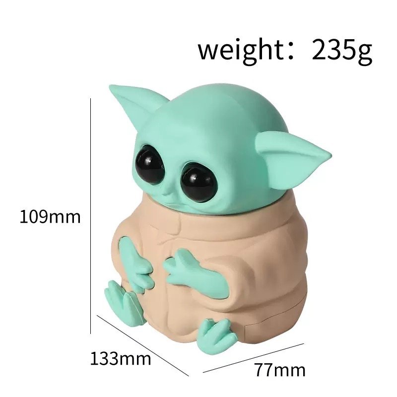 yoda grinder silver