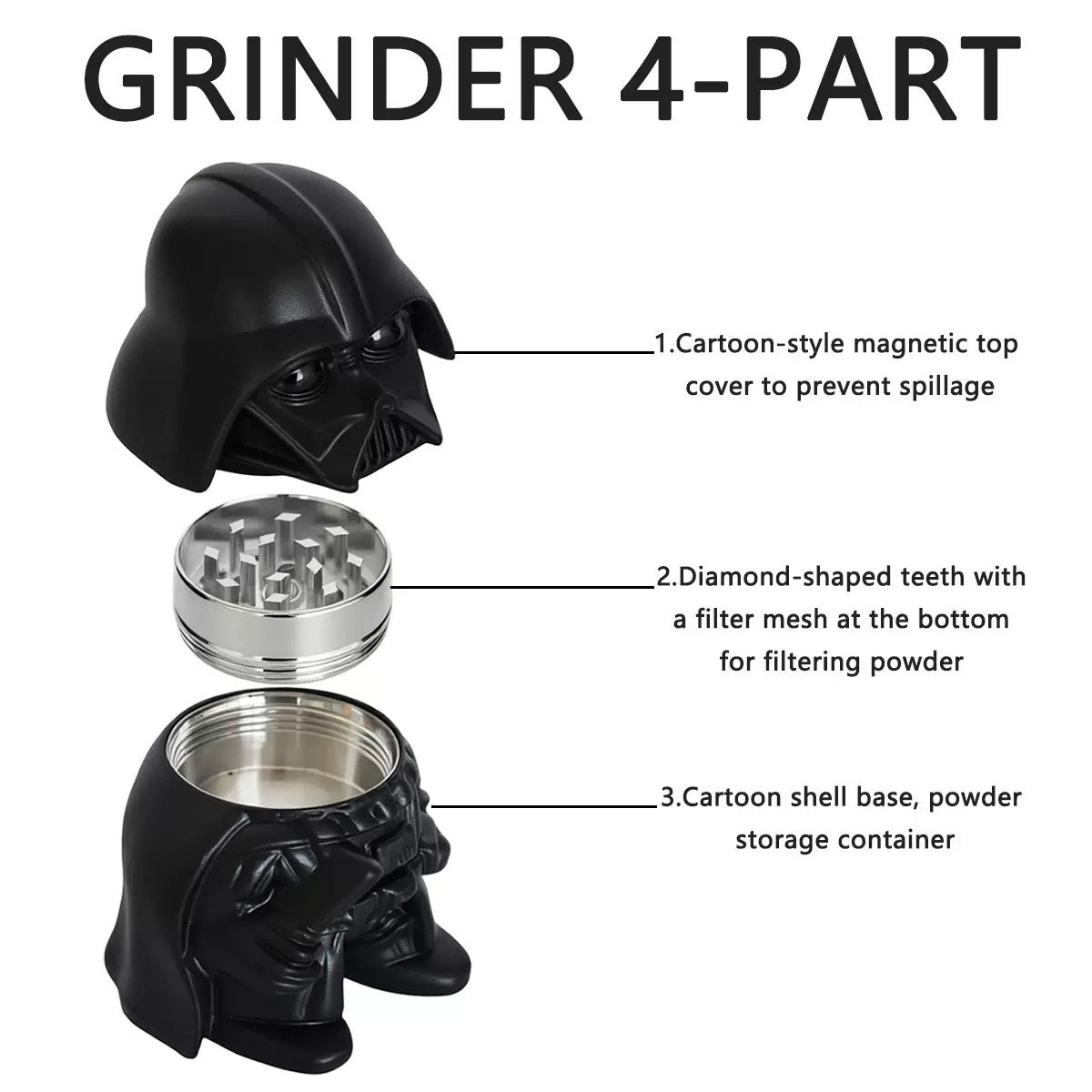 ''dark galaxy warrior'' grinder