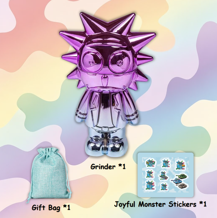 mad scientist laser grinder multi colors electroplated alloy premium collectible