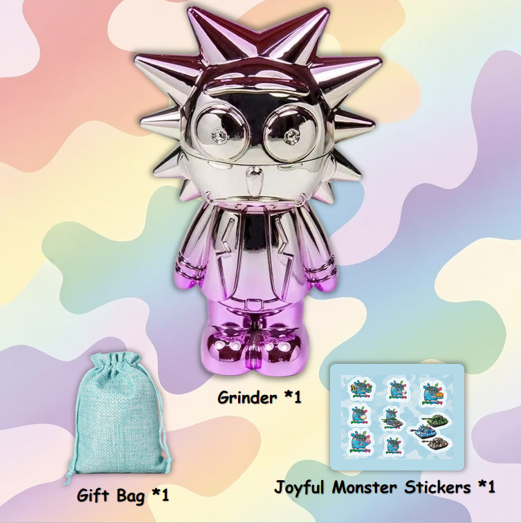 mad scientist laser grinder multi colors electroplated alloy premium collectible