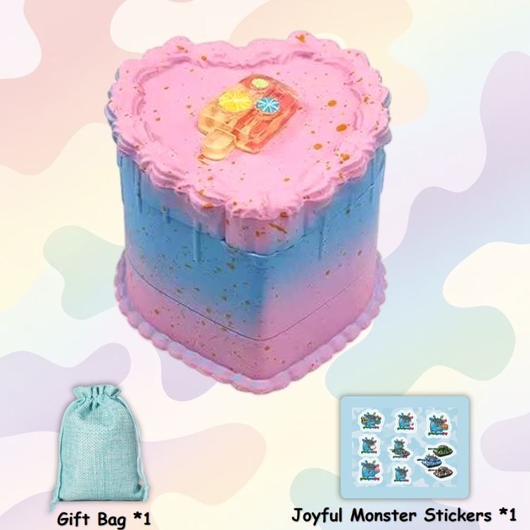 heart cake grinder muliti colors cute lovely cake shaped grinder