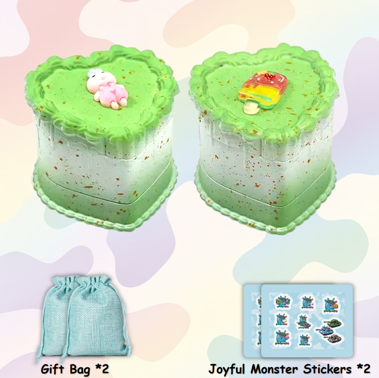 heart cake grinder muliti colors cute lovely cake shaped grinder