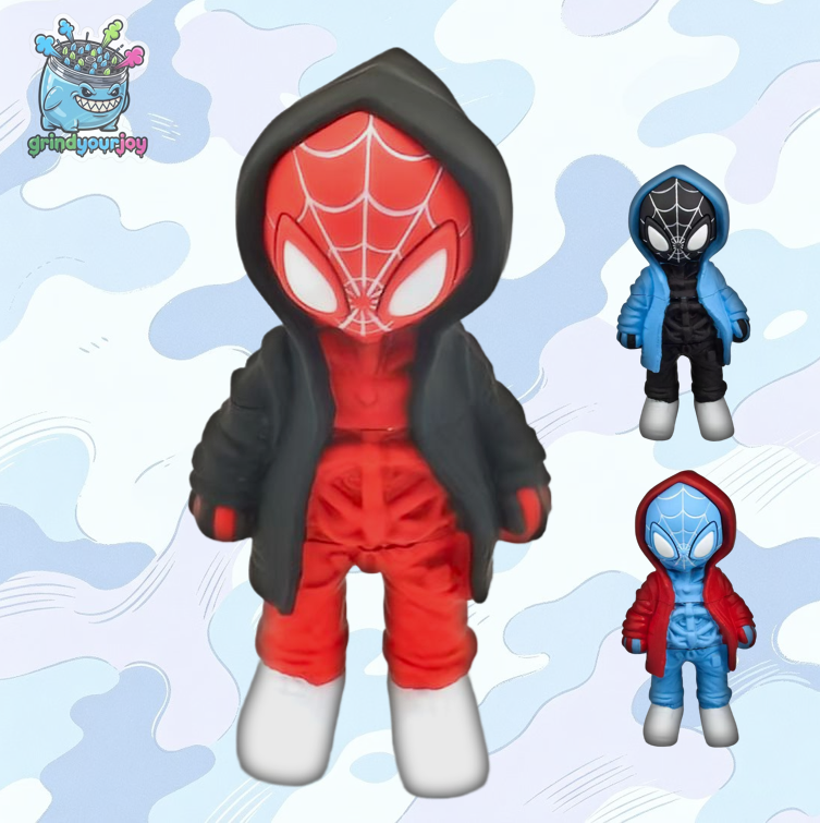 spider grinder 3 colors warrior streetwear collectible herb crusher