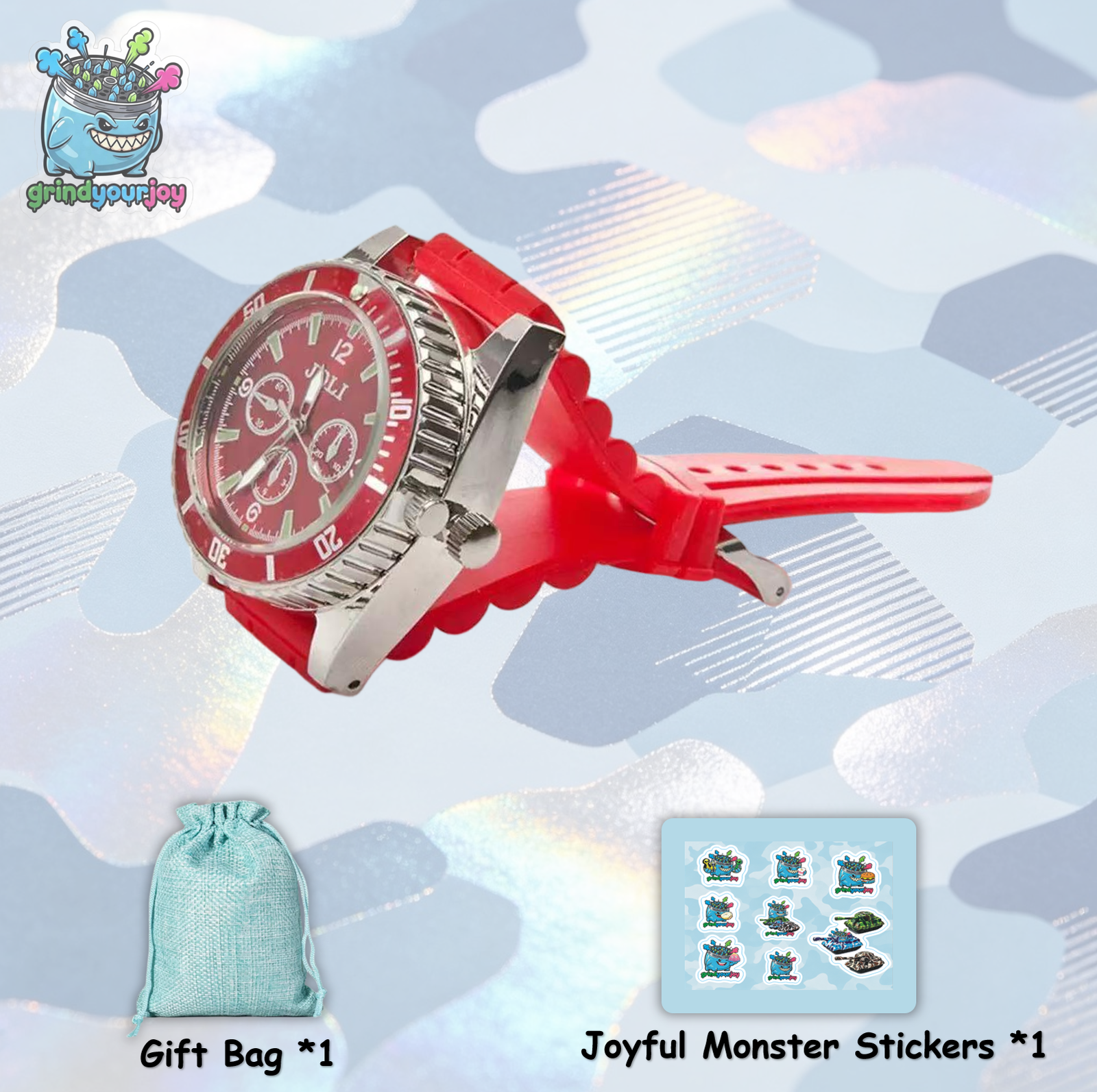 watch grinder red