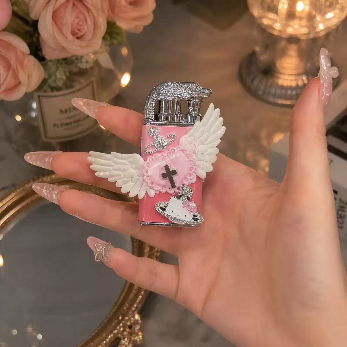 cat's wings lighter handmade