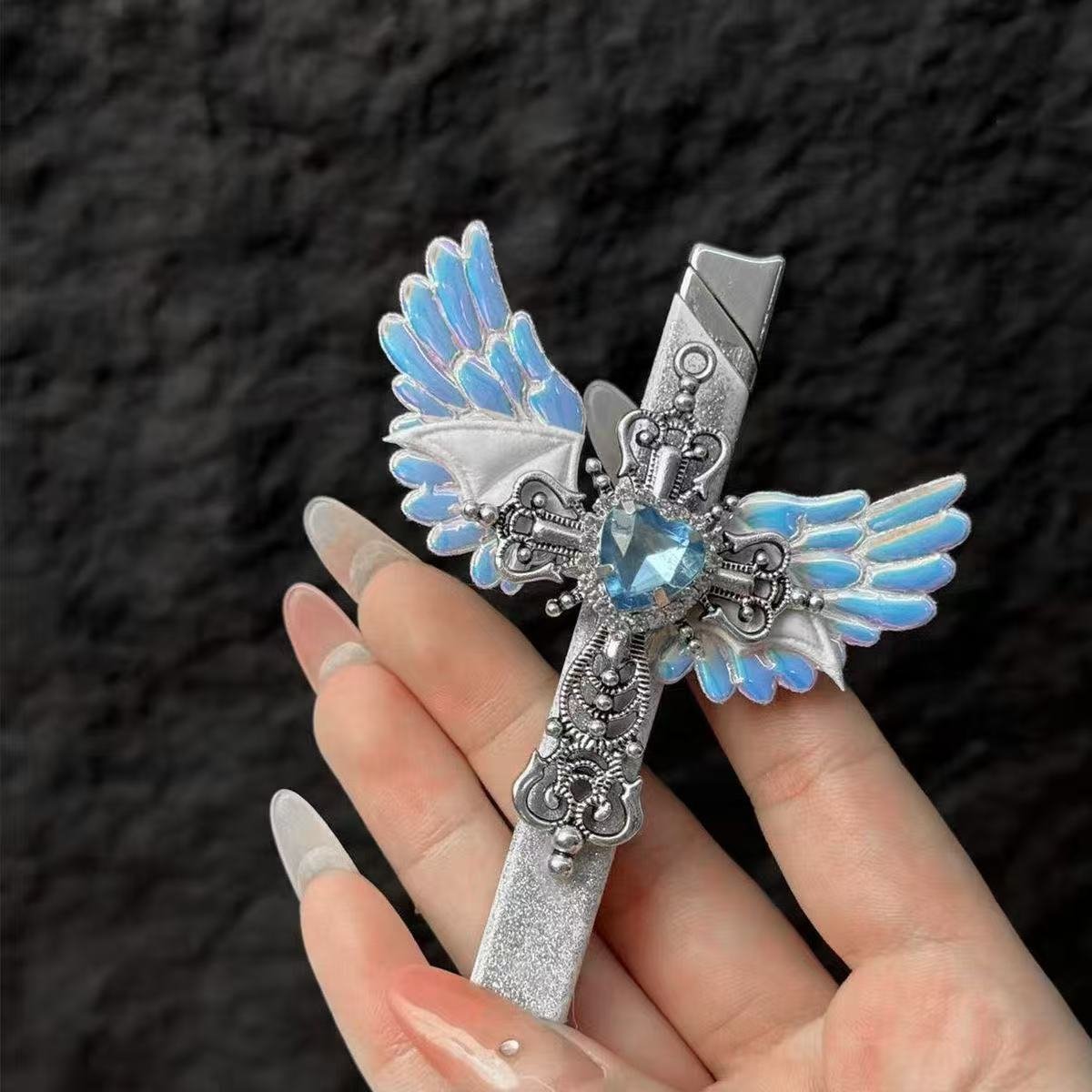 angel wings lighter handmade