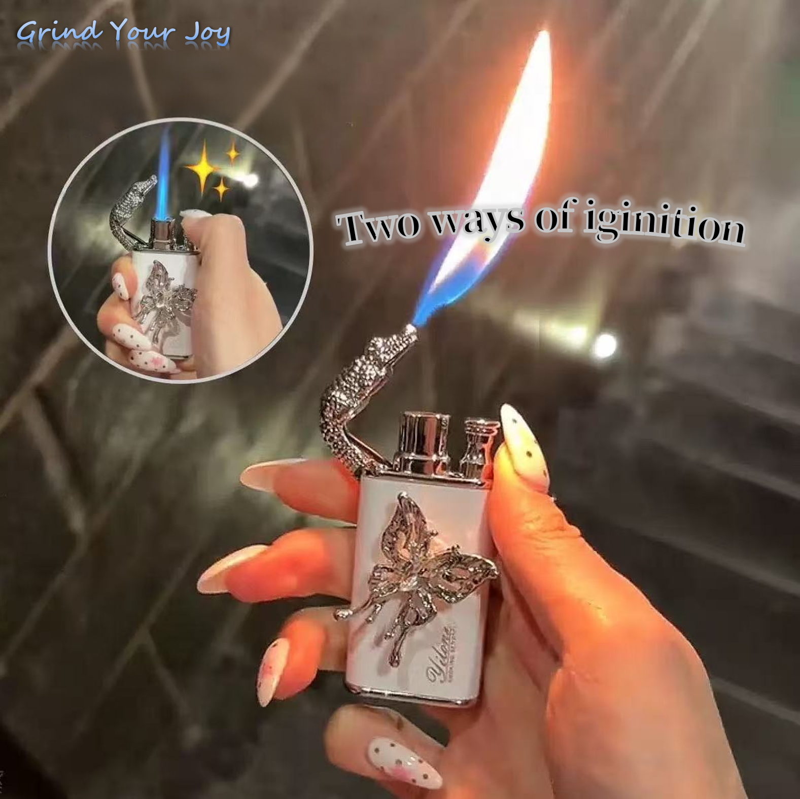 cat's wings lighter handmade