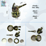 Aircraft carrier cannon grinder-pipe All In One