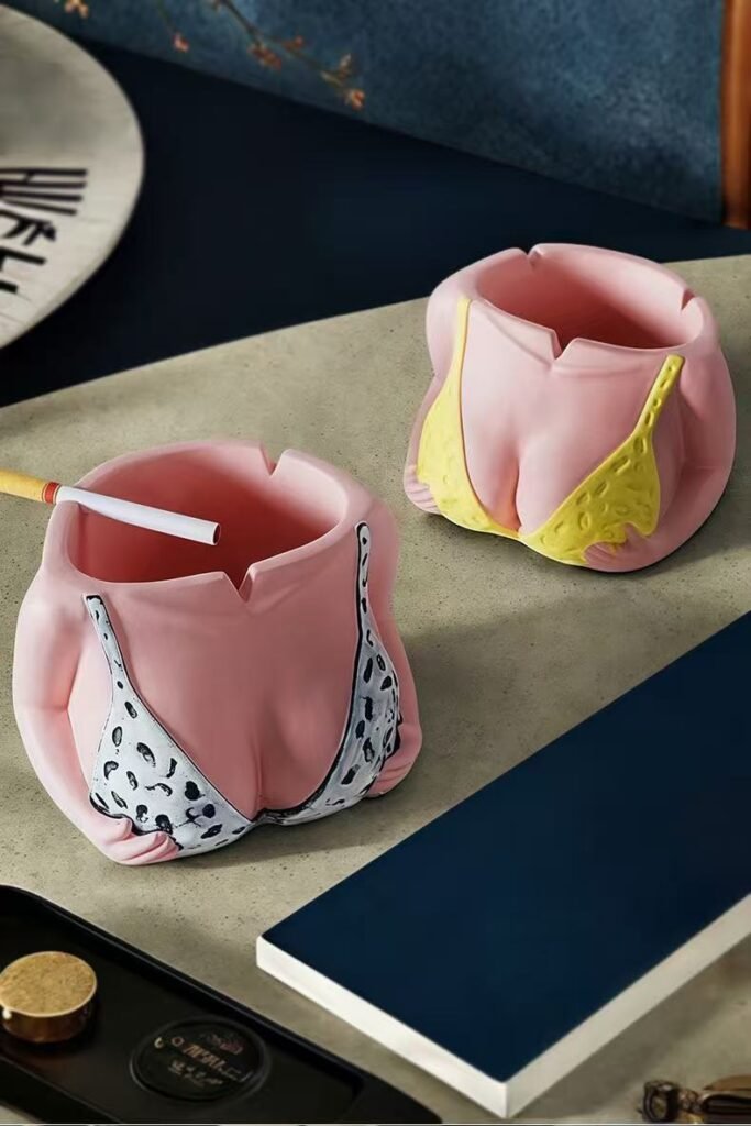 Bikini Style Ashtray - Handmade Ceramics