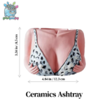 Bikini Style Ashtray - Handmade Ceramics