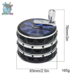 Lightning Hand Crank Crusher - Aluminium Texture