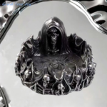 Skull Ghost Style Handiwork Ashtray - Resin Handmade